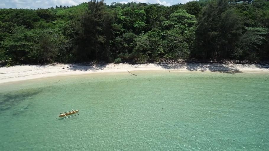 Bay and Beach in front of property 